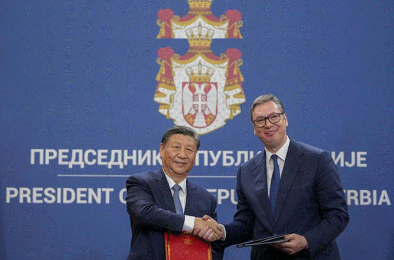 Les prsidents chinois et serbe,Les prsidents chinois et serbe,Les prsidents chinois et serbe,Les prsidents chinois et serbe